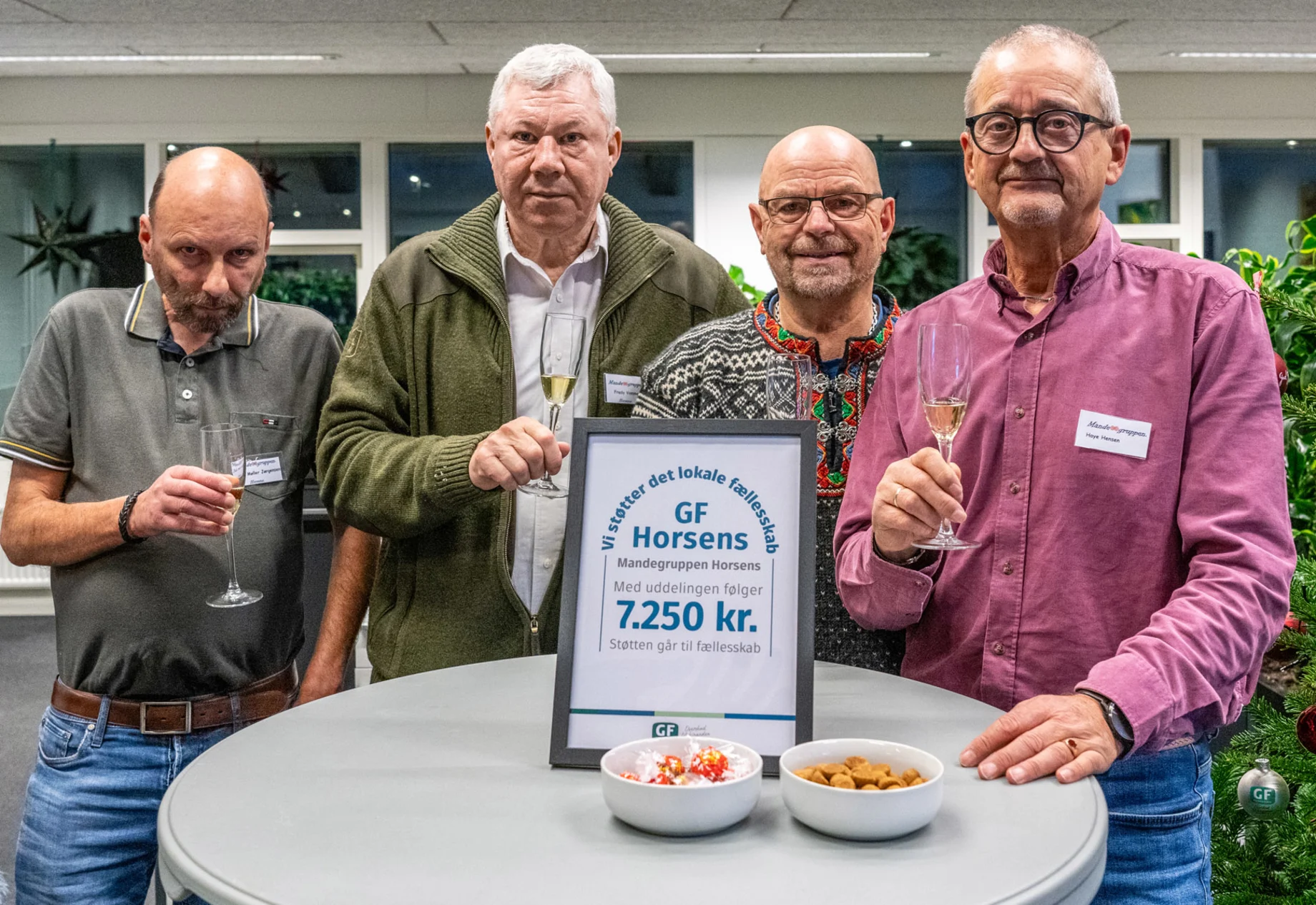 Modtagere af klubstøtte i efteråret 2024 - Mandegruppen Horsens