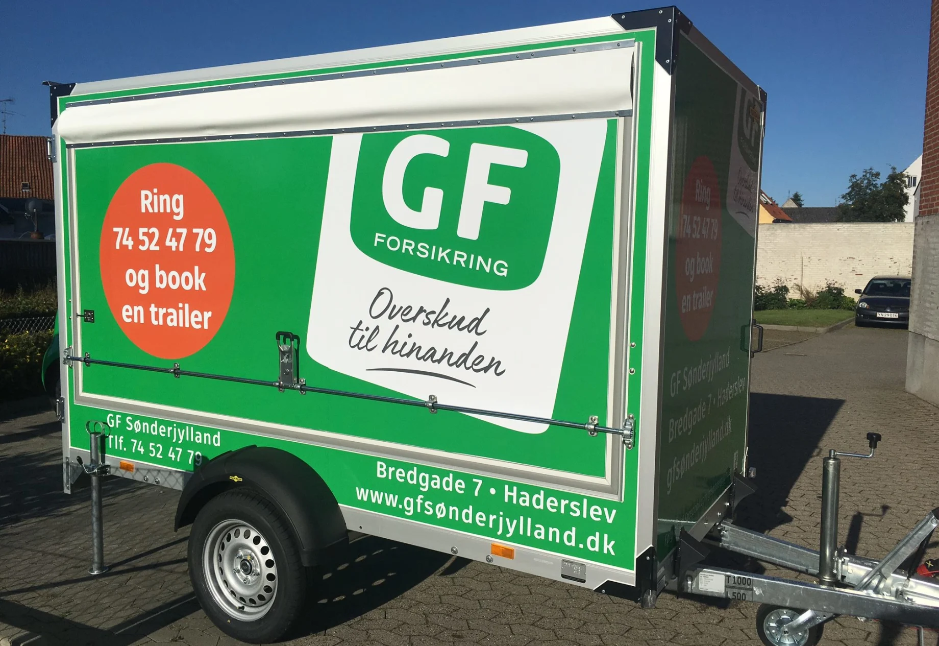 GF Flyttetrailer
