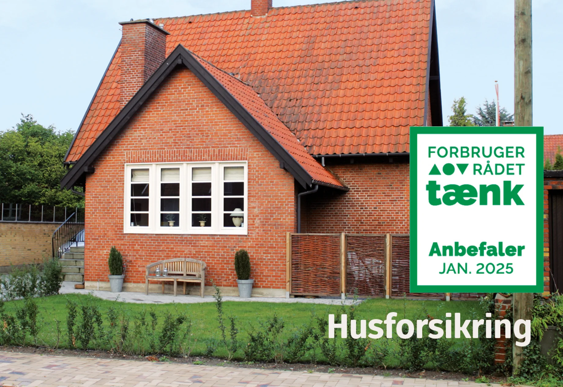 TÆNK anbefaler GF Forsikrings husforsikring