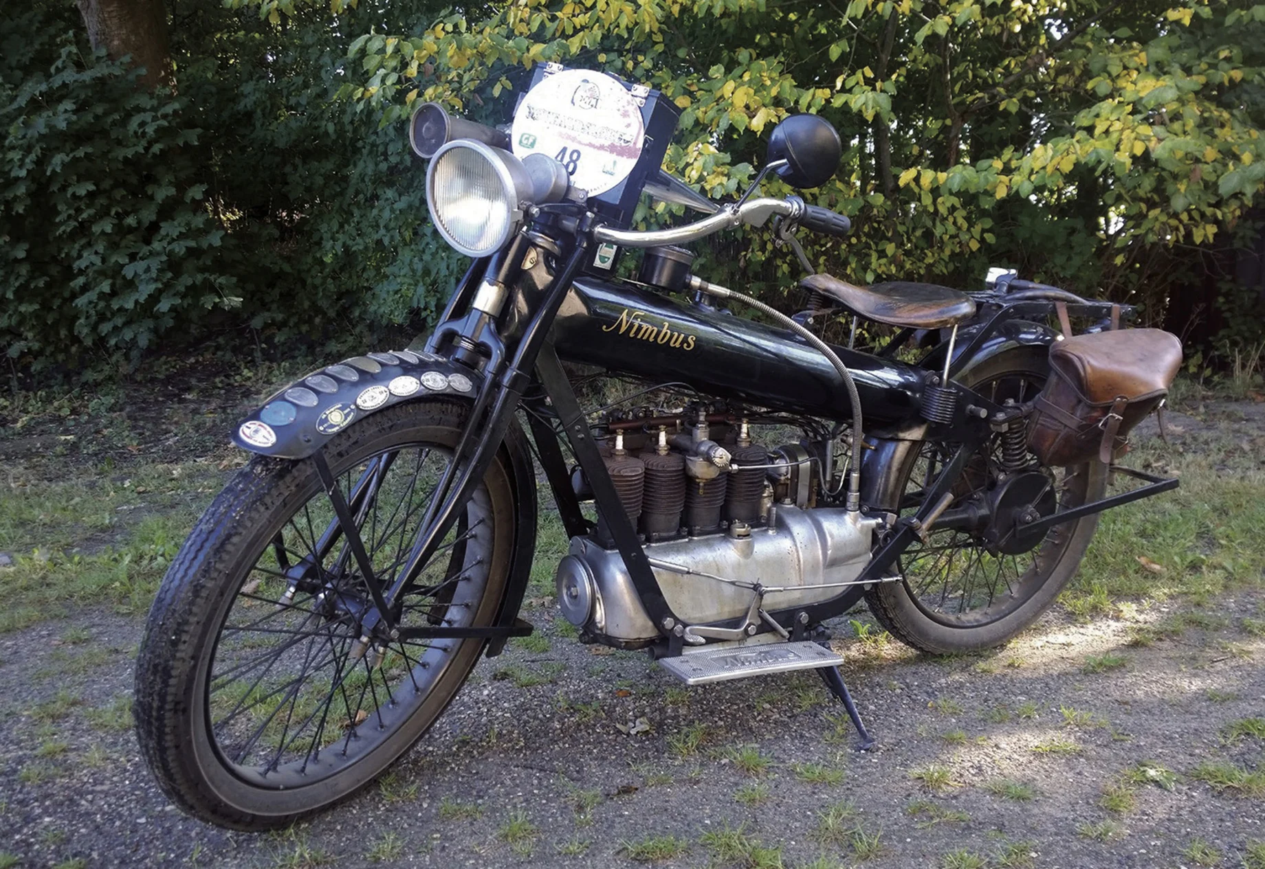 GF Forsikring - Nimbus veteranmotorcykel - Motorcykelforsikring