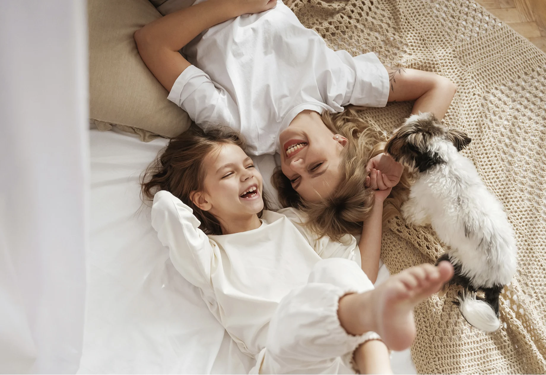 Mor Og Datter Hjemme