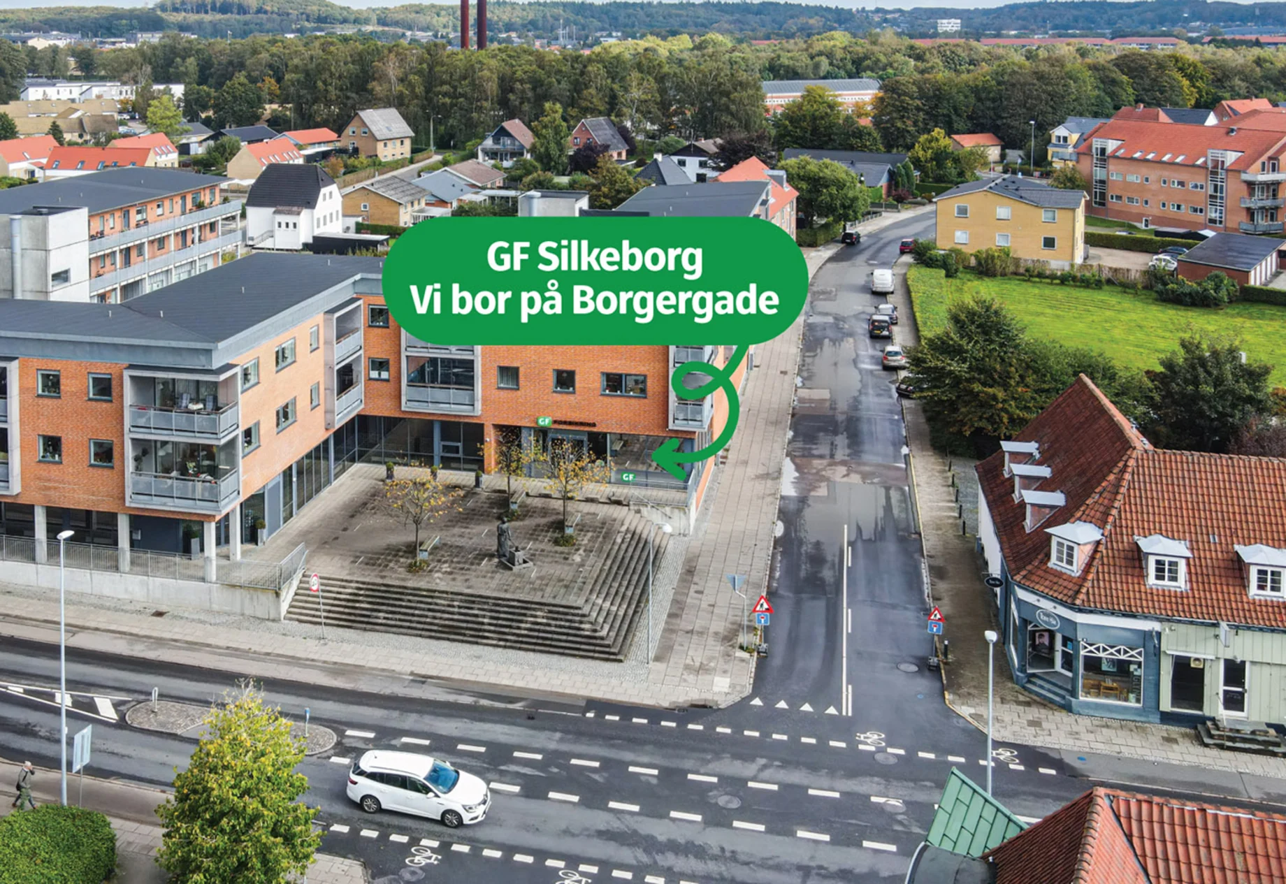Mød os på kontoret på Borgergade i Silkeborg