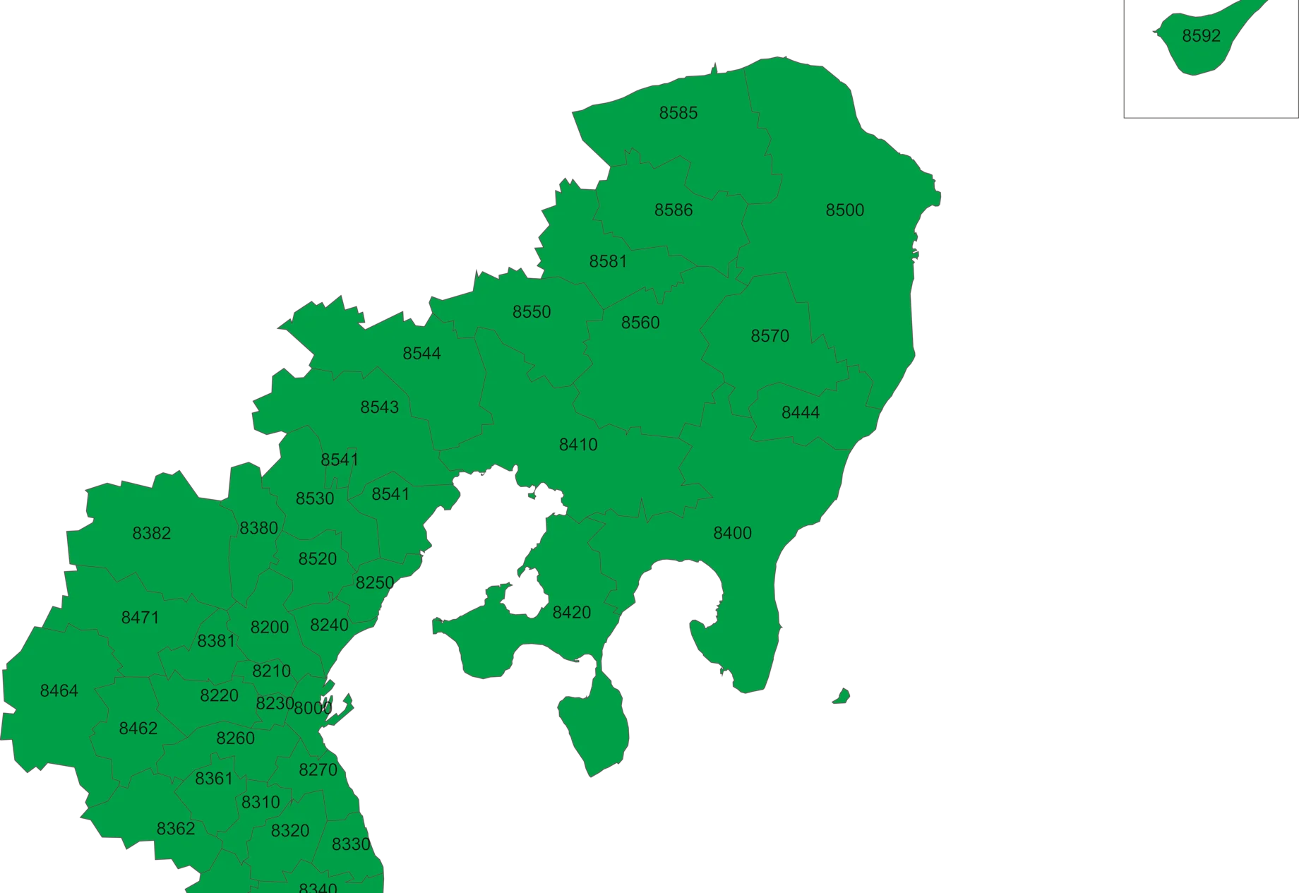 GF Aarhus område