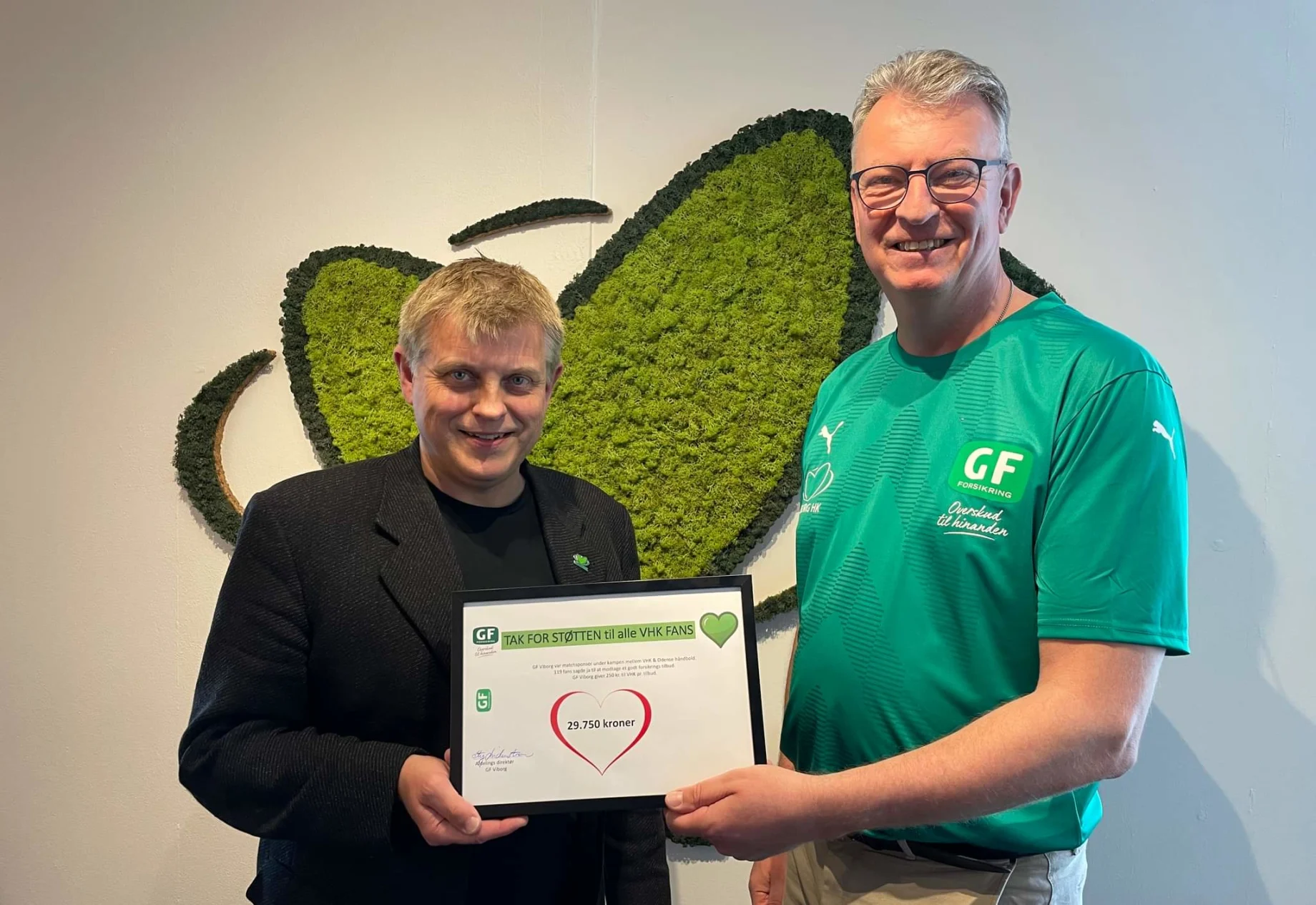 Overrækkelse af donation