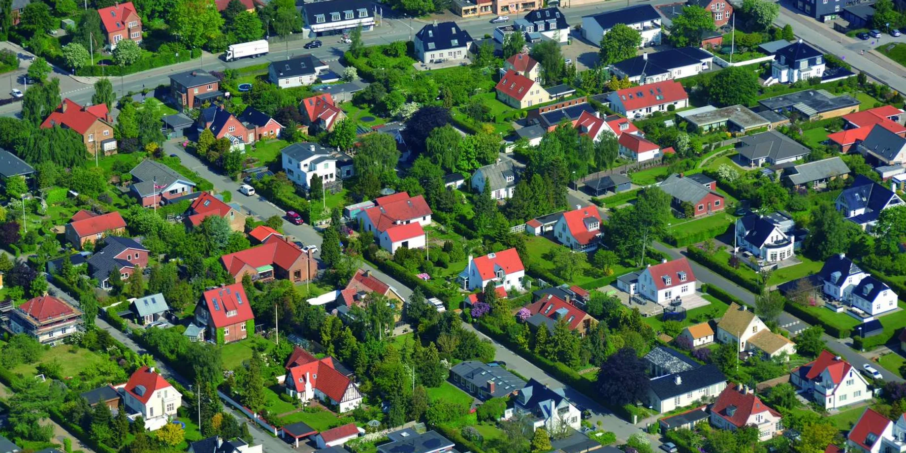 Huse i kvarter