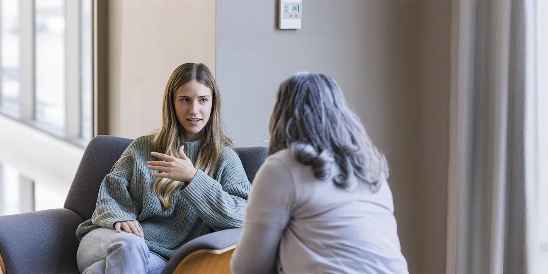 Ung Kvinde Til Psykolog